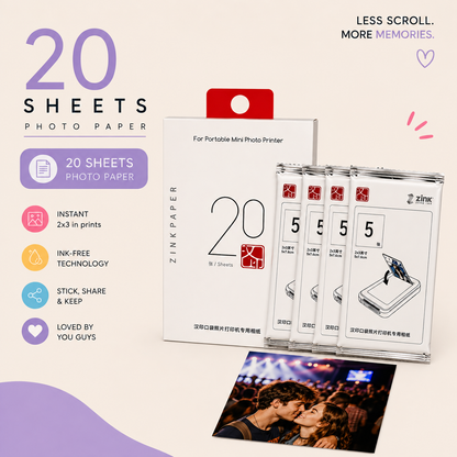 Mini Photo Printer | Pocket Color Printer