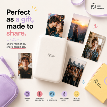 Mini Photo Printer | Pocket Color Printer