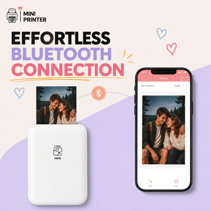 Mini Photo Printer | Pocket Color Printer